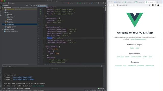 VueJS | THE VUE CLI AND VUE FILES | Learning the Basics смотреть онлайн