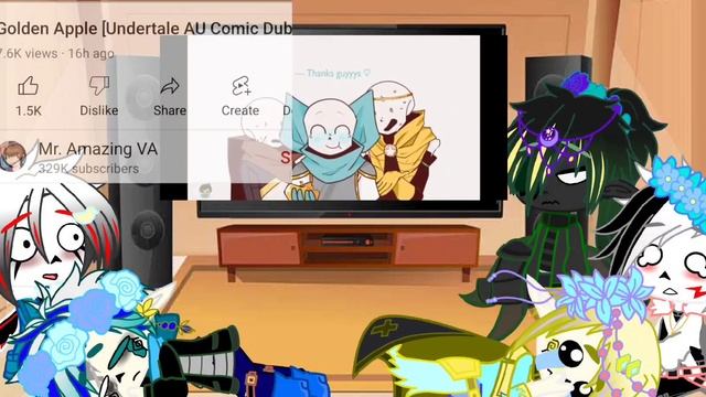 //Some sans au react to??// the awesome Creators are in the Vid ^^// By: Ash// смотреть онлайн