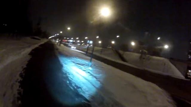 Электросамокат зимой смотреть онлайн