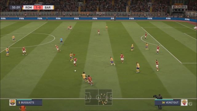 FIFA 20 - AS Roma vs FC Barcelona - Gameplay (PS4 HD) [1080p60FPS] смотреть онлайн
