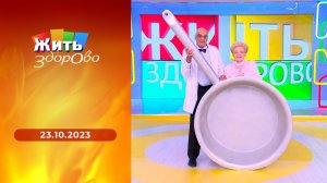 Жить здорово! Выпуск от 23.10.2023