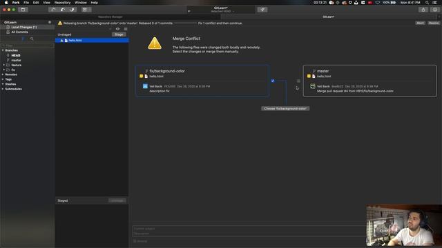 Git conflict kavramı, rebase yöntemi ve TEŞEKKÜRLER 2020 смотреть онлайн