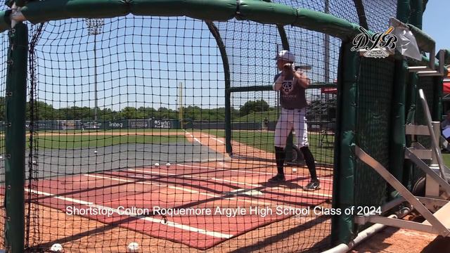 Shortstop Colton Roquemore Argyle High School Class of 2024 смотреть онлайн