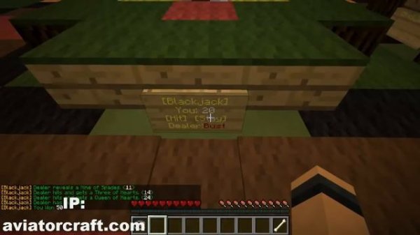 Casino in Minecraft!! "CasinoCraft" - AviatorGaming