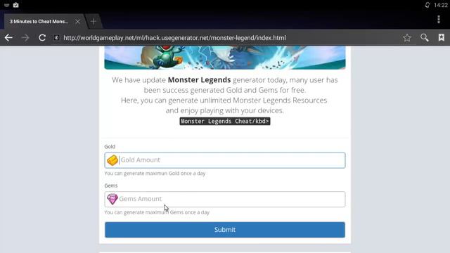 Monster Legends Cheats Unlimited Gold & Gems Tutorial Android & iOS смотреть онлайн