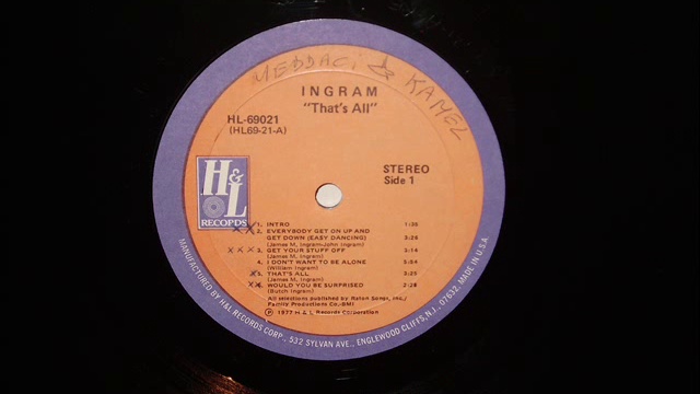 INGRAM     -    GET  YOUR  STUFF  OFF