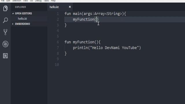 Kotlin How to Create Function смотреть онлайн