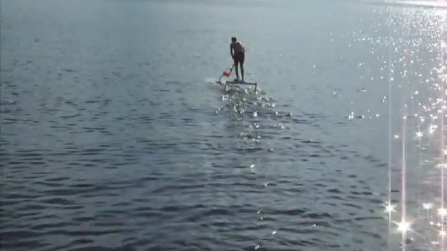 Акваскиппер / Aquaskipper / Waterbird (Водный глайдер, Акваскиппер) катание в Парке дужбы Народов смотреть онлайн