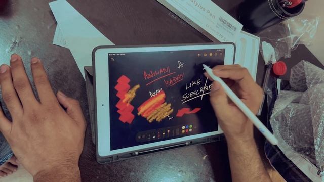 Unboxing & Review of Apple Pencil alternative KINGONE STYLUS PEN? ?Ultimate product #applepencil смотреть онлайн