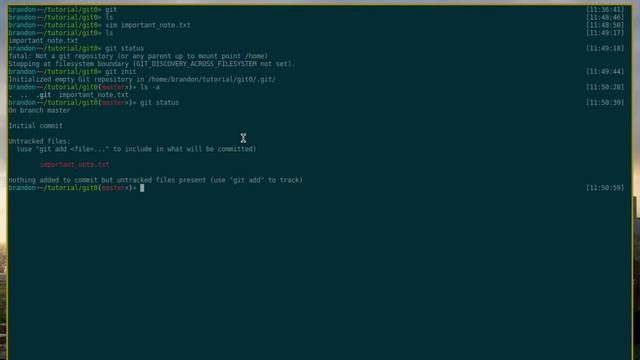Learning Git 01: Initialization and The Basics смотреть онлайн