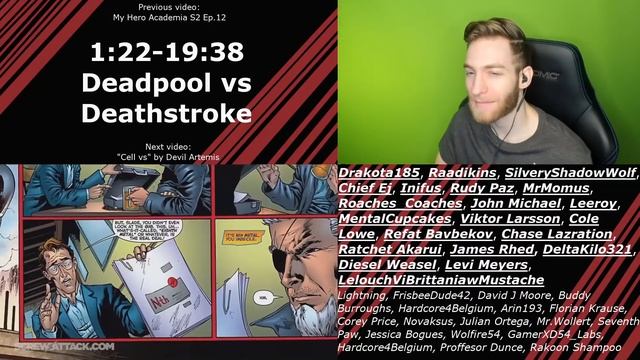 I LOVE DEADPOOL!!! Reacting to "Deadpool vs Deathstroke Death Battle" смотреть онлайн