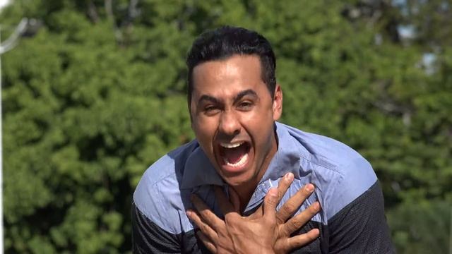 Laughing Adult Hispanic Man смотреть онлайн