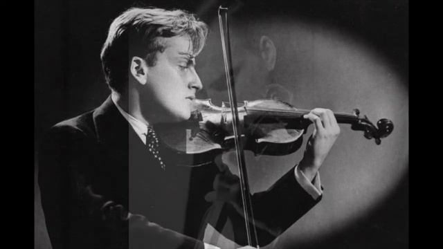 Paganini: Capriccio in sol minore op. 1 nr. 6   - Yehudi Menuhin, violino;  George Enescu, piano