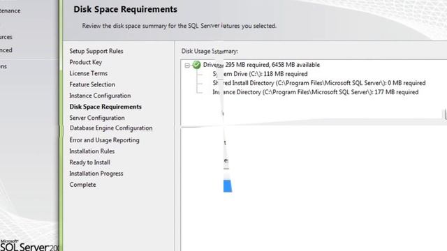 Installation SQL Server 2008-Windows Authentication mode- смотреть онлайн