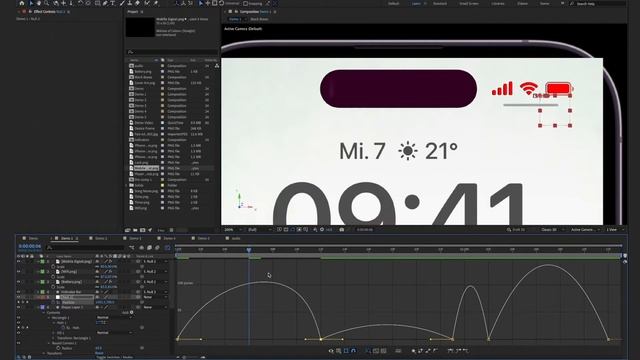 Dynamic Island Animations: After Effects Tutorial смотреть онлайн