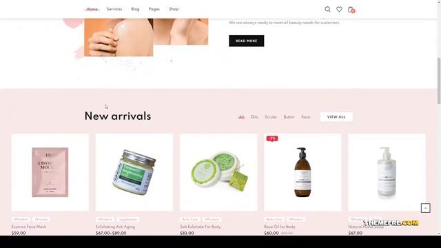 Eliah - WooCommerce WordPress Theme organic marketplace Easy Create Website смотреть онлайн