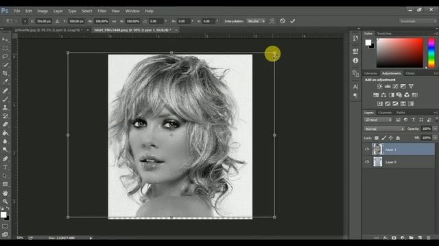 Photoshop For Screen Printing Halftones On T-shirt cs3, cs5, cs6, смотреть онлайн