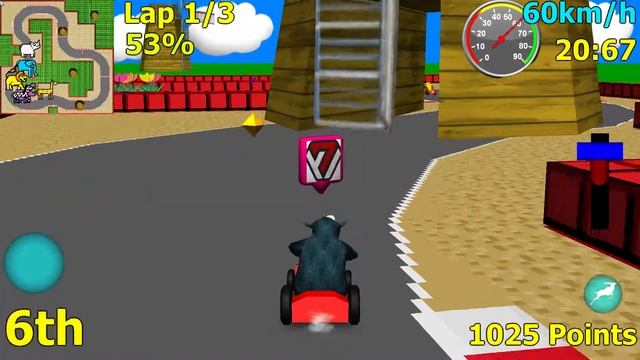 Wild Animal Racing Gameplay смотреть онлайн