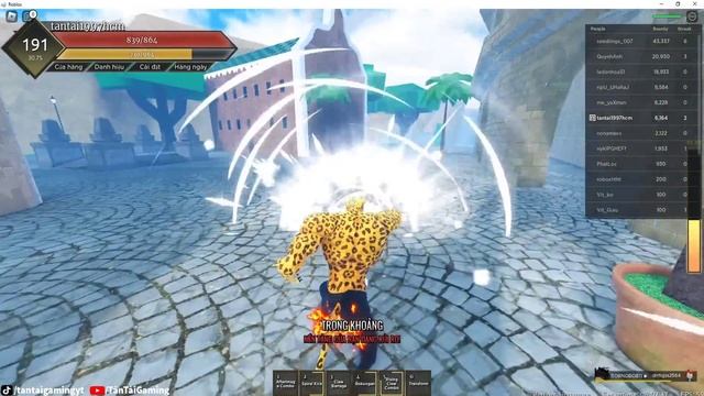 Roblox - DÙNG TRÁI ÁC QUỶ BÁO ĐỐM LEOPARD SĂN MARCO LẤY SORU CHO ACC CHÍNH - Fruit Battlegrounds смотреть онлайн