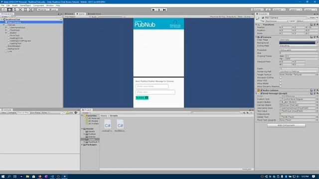 Build Multiplayer Chat in Unity Tutorial смотреть онлайн