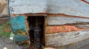 Показываю Как Сгнил Наш Дом - Пропилил Брус __ Копаю Колхозное Железо