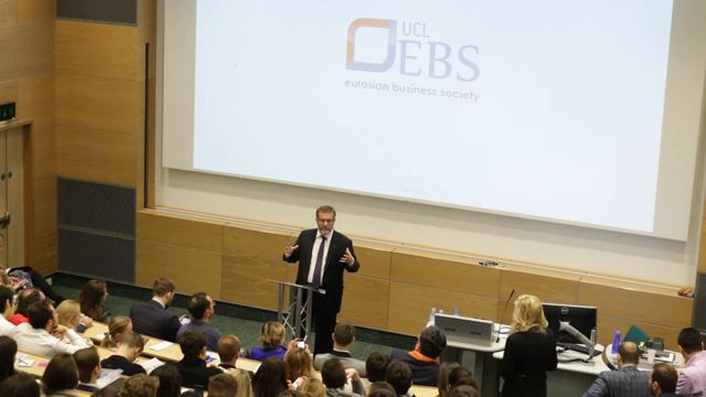 UCL EBS Russian Business Conference 2014. Alfred Koch.