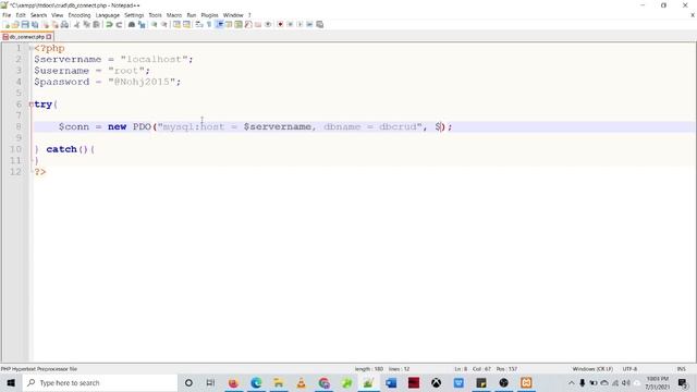 OPEN A CONNECTION TO MYSQL OR MARIADB IN PHP смотреть онлайн