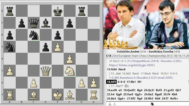 Андрей ВОЛОКИТИН уничтожает Французскую защиту смотреть онлайн