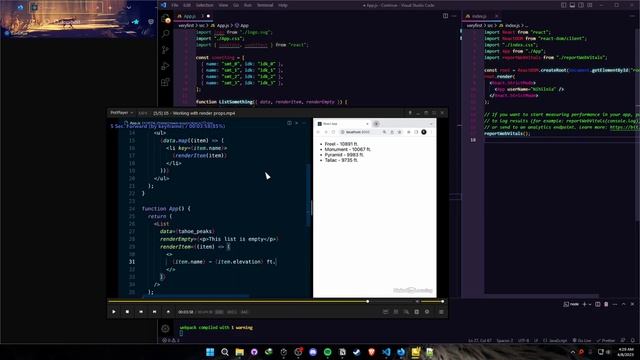 "Continue", Day 18/ 30 — Learning React смотреть онлайн