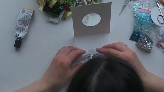 Открытка-шейкер с окошком из крышки смотреть онлайн