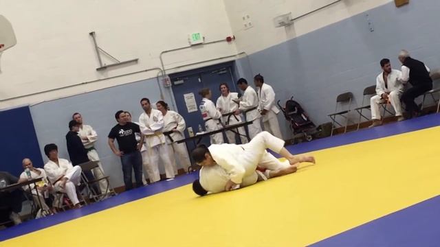 White Belt Judo Match