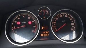 Проверка пробега на автомобиле – Opel Astra H