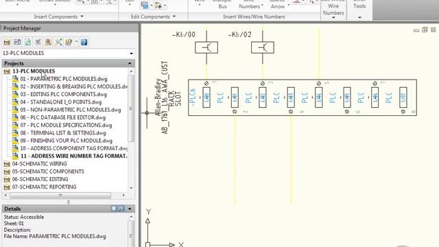 AutoCAD Electrical_Ryuzin (13 12 Address Wire Number Tag Format) смотреть онлайн