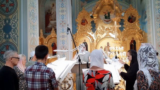 "Свете тихий" (Напев Ильинского скита). Регент Ирина Филатова. смотреть онлайн