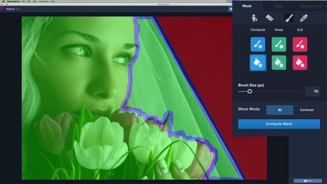 Topaz Labs MASK AI Tutorial смотреть онлайн
