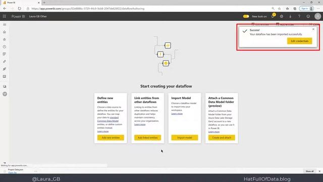 Power BI Dataflow - Export and Import to Copy a Dataflow смотреть онлайн