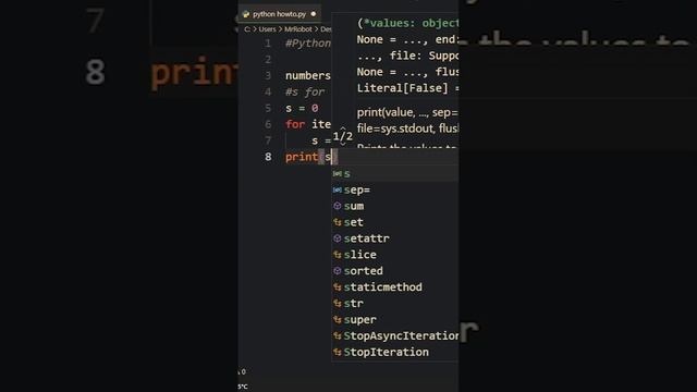 sum method in Lists - Python Tricks ? #4 смотреть онлайн