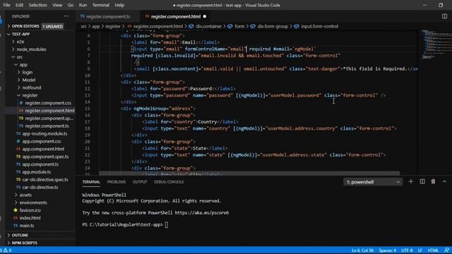 FormBuilder Service in Angular | FormBuilder example | How to use FormBuilder service in component смотреть онлайн