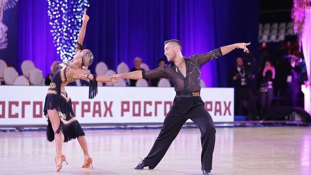 Timur Imametdinov - Nina Bezzubova, GER ROC 2017 WDSF GS LAT R4 C смотреть онлайн