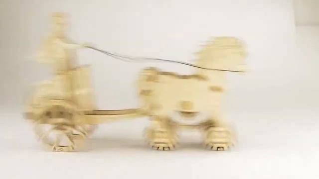 3D пазл Wooden City «Римская колесница» смотреть онлайн