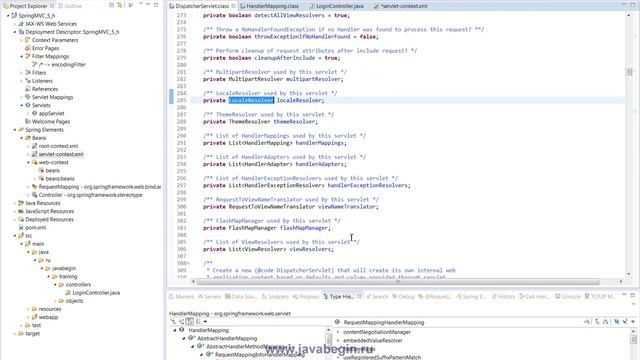 7 HandlerMapping и ViewResolver смотреть онлайн