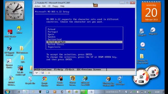 How to install MS-DOS 6.22 смотреть онлайн