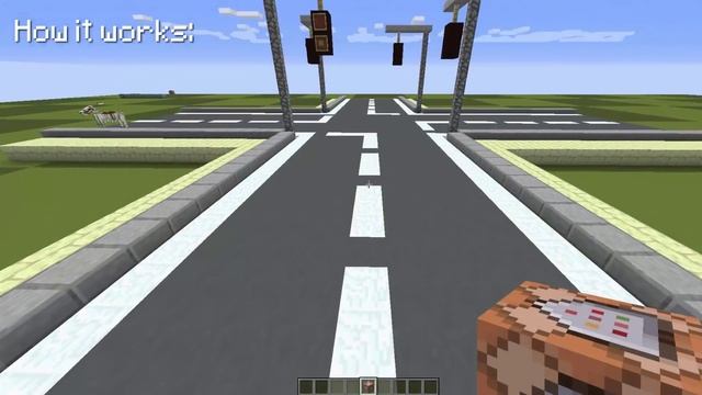 Minecraft: How to make working traffic lights смотреть онлайн