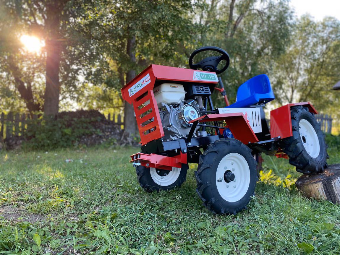 Видеообзор. Минитрактор Агромаш МТ-110