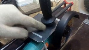 Отрезной станок из болгарки с протяжкой
