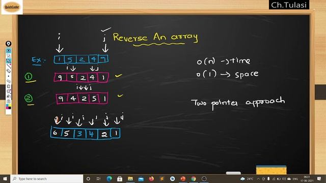 Reverse an Array in JAVA смотреть онлайн