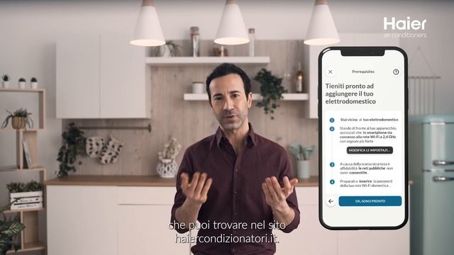 Come associare il climatizzatore con l'app hOn di Haier смотреть онлайн