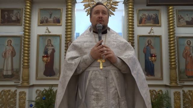 19.01.2019г. проповедь иерея Дмитрия Боголюбова "Крещение Господне" смотреть онлайн