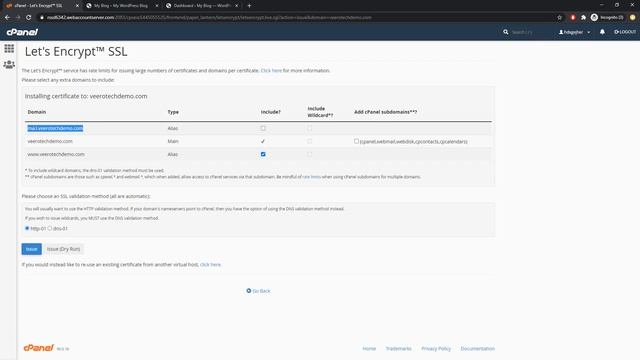 Install Free SSL - How to install a Let's Encrypt SSL certificate in cPanel смотреть онлайн