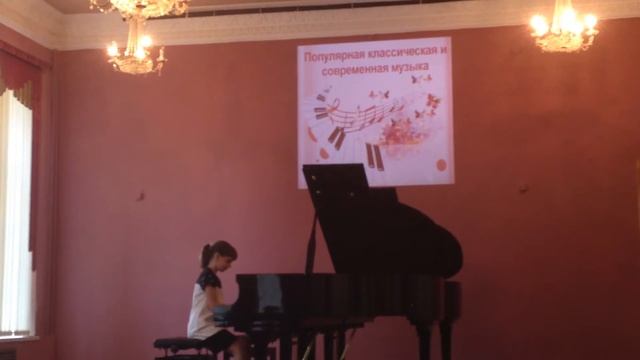 Дарья Котунова 9 лет. Слонимский "Дюймовочка" смотреть онлайн